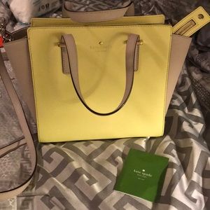 Yellow Kate spade